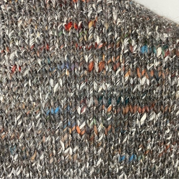 Aritzia Wilfred long wool, Alpaca, silk chunky knit cardigan vest - Picture 7 of 10